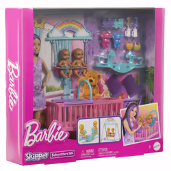 Barbie Skipper Babysitters Inc. Skipper Babysitter Doll with Twin Nursery Playset & Accessories - Additional view 6