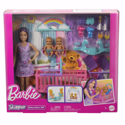 Barbie Skipper Babysitters Inc. Skipper Babysitter Doll with Twin Nursery Playset & Accessories - Additional view 7