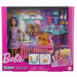 Barbie Skipper Babysitters Inc. Skipper Babysitter Doll with Twin Nursery Playset & Accessories - Additional view 8