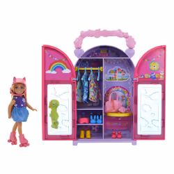 Barbie Chelsea Doll & Closet Toy Playset with Clothes & Accessories, Fashion doll, Female, 3 yr(s), Girl, Multicolour