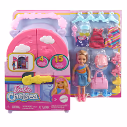 Barbie Chelsea Doll & Closet Toy Playset with Clothes & Accessories - Additional view 7