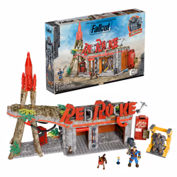 MEGA Fallout Red Rocket Building Toy Kit with 2 Action Figures (824 Pieces) for Collectors, Building set, 17 yr(s), Plastic, ...