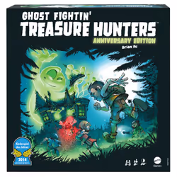 Games Ghost Fightin’ Treasure Hunters Anniversary Edition Board Game, Cooperative Family Game with 2 Ways to Play for 2-5 Pla ...