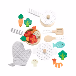 Fisher-Price Wooden Pots and Pans Set - Additional view 6