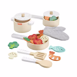 Fisher-Price Wooden Pots and Pans Set - Additional view 7