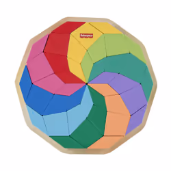 Fisher-Price Wooden Mandala Puzzle