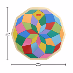 Fisher-Price Wooden Mandala Puzzle - Additional view 8