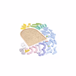 Fisher-Price Wooden Flower Puzzle Blocks - Additional view 4