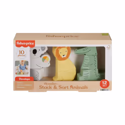 Fisher-Price Wooden Stack & Sort Animals - Additional view 6