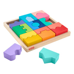 Fisher-Price Wooden Interlocking Blocks