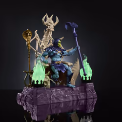 Masters of the Universe Masterverse Skeletor & Havoc Throne Action Figure