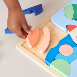 Fisher-Price Wooden Space Blocks Puzzle - Additional view 7