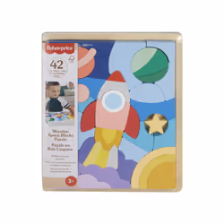 Fisher-Price Wooden Space Blocks Puzzle - Additional view 8