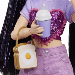 Barbie Dream Besties Renee Fashion Doll with 11 Food Themed Accessories