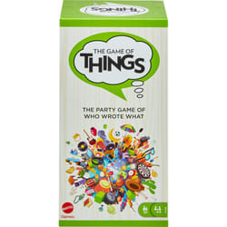 Mattel Games The Game of Things Party Game for Teens & Adults  Board Game for Family Night with Erasable Boards & Wet Erase Markers