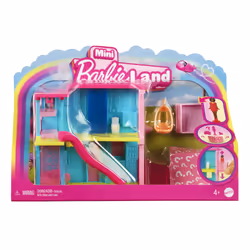 Barbie Mini BarbieLand Doll House Playsets with 1.5-Inch Doll, Furniture & Accessories (Styles May Vary), 4 yr(s)