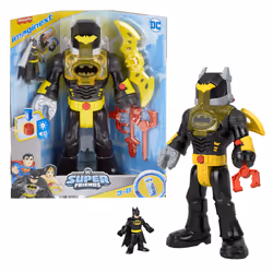 Fisher-Price Imaginext DC Super Friends Batman Insider & Exo Suit, 3 yr(s), Multicolour, Plastic