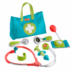 Fisher-Price Medical Kit, Baby doctor, 3 yr(s), Multicolour, Plastic