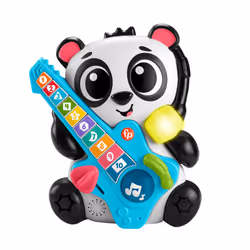 Baby Learning Toy Link Squad Jam & Count Panda with Music & Lights for Ages 9+ Months, UK English Version, Compatible Only wi ...