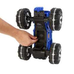 Hot Wheels Monster Trucks 1:15 Scale Mega-Wrex Alive Remote-Control Vehicle, Battery-Powered RC with Interactive Lights & Sounds