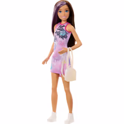Barbie Family & Friends Skipper Doll & Accessory Skipper Babysitters Inc. Set with Doll in Removable Dress with Backpack
