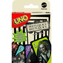 Mattel Games UNO Beetlejuice Card Game for Kids  Adults & Family with Deck & Special Rule Inspired by The Movie