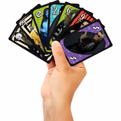 Mattel Games UNO Beetlejuice Card Game for Kids  Adults & Family with Deck & Special Rule Inspired by The Movie