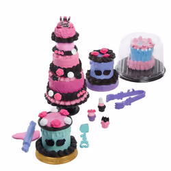 Monster High Scary Sweet Birthday Cake Kit with Clawdeen Wolf Doll and 20+ Decorating Accessories - Additional view 6