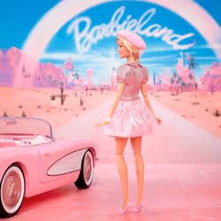 Barbie The Movie Doll, Margot Robbie as , Collectible Doll Wearing Pink Blouse & Skirt Set - Additional view 6