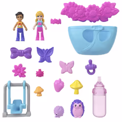 Polly Pocket Hedgehog Mom & Baby - Additional view 6