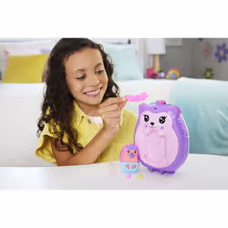 Polly Pocket Hedgehog Mom & Baby - Additional view 7