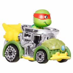 Hot Wheels RacerVerse, Set of 4 Die-Cast Cars with Pop Culture Characters as Drivers