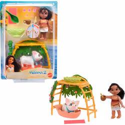 Mattel Disney Moana 2 Simea & Pua Bathtime Fun Playset with Fashion Doll  Animal Friend  Tub & 10+ Accessories  Toys Inspired ...