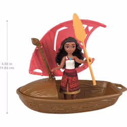 Mattel Disney Moana 2 Wayfinder Wonders Toy Set with Surprise Small Doll  Canoe & Accessory  Inspired by The Movie (Styles May Vary)