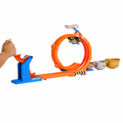 Hot Wheels Monster Trucks Loop-And-Flip Trophy Challenge Playset & Die-Cast Bigfoot Toy Truck - Additional view 8
