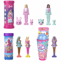 Barbie MINI LAND Dolls and Accessories Pack, Mini doll, Female, 4 yr(s), Girl, 38.1 mm, Assorted colours
