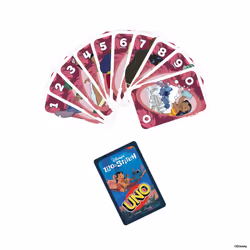 Games UNO Disney's Lilo and Stitch, Card Game, Shedding, 7 yr(s), Family game