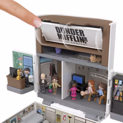 Polly Pocket x The Office Best Boss Mug Compact, Dunder Mifflin Character Set Collectible Toy - Additional view 4
