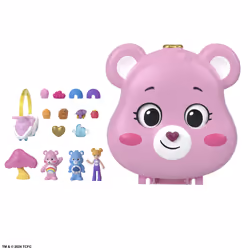 Polly Pocket Care Bears Compact, Animal, 4 yr(s), Multicolour, Plastic
