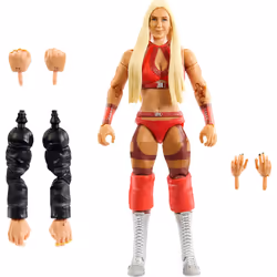 Mattel WWE Elite Collection Action Figure & Accessories Premium Live Event Charlotte Flair Set SummerSlam with William Rega ...