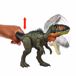 Jurassic World Rebirth Gigantic Thrashers Tyrannotitian Dinosaur Figure Toy, Tail Activated Attack - Additional view 4