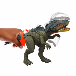 Jurassic World Rebirth Gigantic Thrashers Tyrannotitian Dinosaur Figure Toy, Tail Activated Attack - Additional view 5