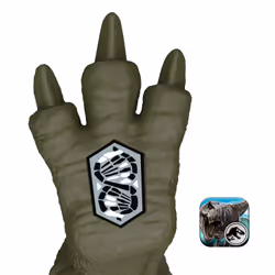 Jurassic World Rebirth Gigantic Thrashers Tyrannotitian Dinosaur Figure Toy, Tail Activated Attack - Additional view 7