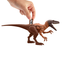 Jurassic World Strike Attack Herrerasaurus Dinosaur Toy, Single Strike Action, Authentic & Posable