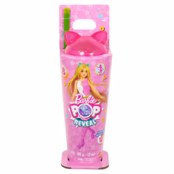 Barbie Pop Reveal Shakes Series Doll & Accessories Set, Scented Cute Kitten Fashion Doll - Additional view 8