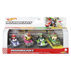 Hot Wheels Mario Kart Vehicle 4-Pack