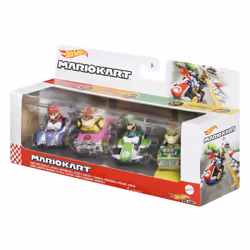 Hot Wheels Mario Kart Vehicle 4-Pack