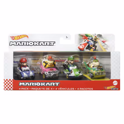 Hot Wheels Mario Kart Vehicle 4-Pack - Additional view 5