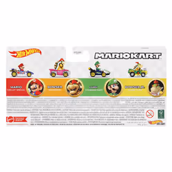 Hot Wheels Mario Kart Vehicle 4-Pack - Additional view 8