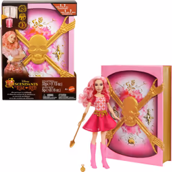 Mattel Disney Descendants: The Rise of Red Doll & Playset The Sorcerers Cookbook with Bridget Young Queen of Hearts Reveal ...